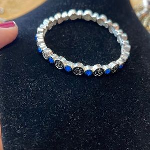 Used silver bracelet